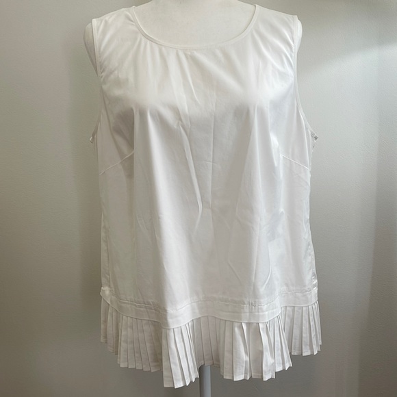 J. Jill Tops - Jjill petite white sleeveless top tank